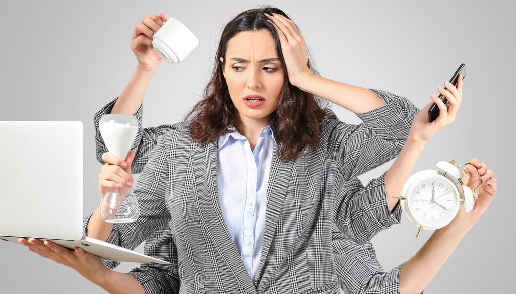 Multi tasking could actually be slowing you down