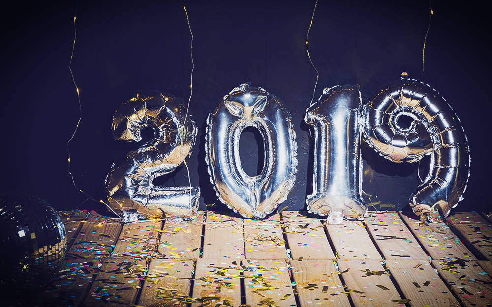 2019 in mylar party balloons.