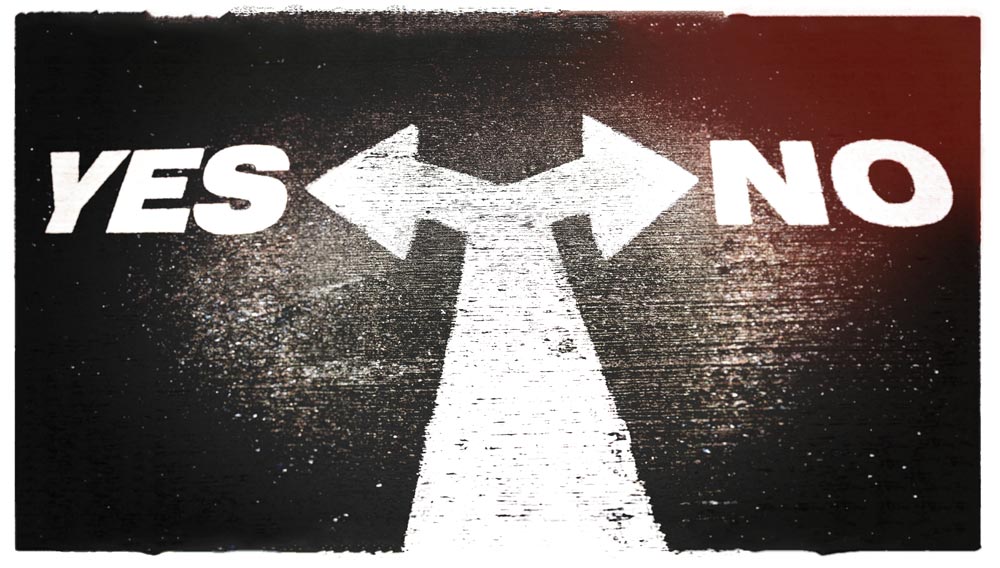 Yes or No on the road