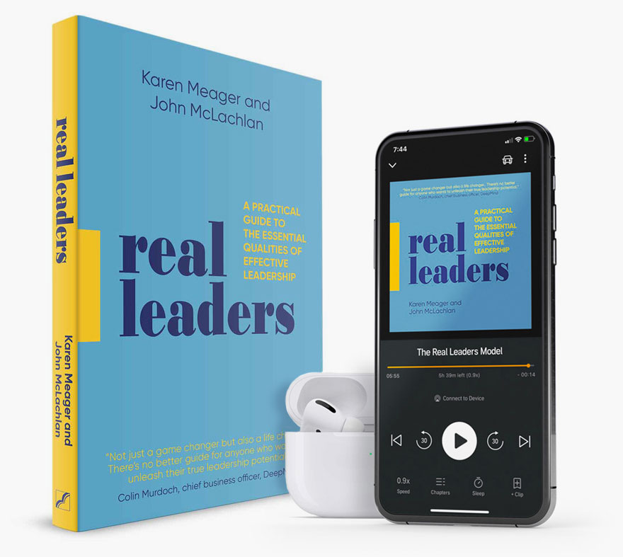 Real Leaders Book and Audiobook